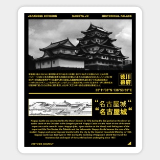 Nagoya Castle Japan Magnet